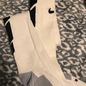 2/$10 Nike White soccer socks